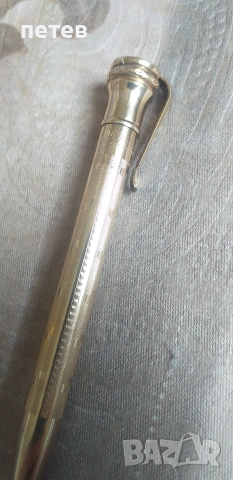 позлатен пиромолив. писалка., снимка 2 - Антикварни и старинни предмети - 53692471