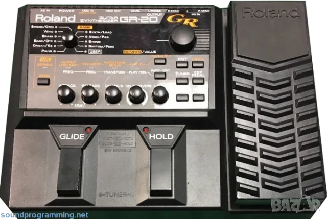 Синтезатор за китара Roland GR20 пълен комплект - машина,Миди адаптер с бокс, 13 пинов кабел,адаптер, снимка 8 - Китари - 55846606