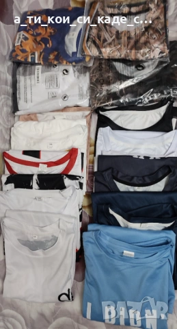 Чисто нова мъжка тениска с къс ръкав голям размер 5ХL , снимка 4 - Тениски - 53468210