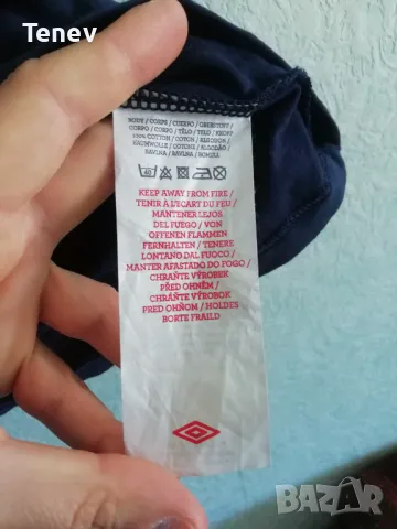 New York Cosmos Umbro оригинална мъжка памучна тениска фланелка Ню Йорк Космос размер М, снимка 8 - Тениски - 49571993