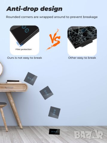 Двоен безжичен ключ на 433 MHz / бял, снимка 8 - Друга електроника - 41733593