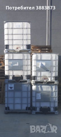 Бидони 1000 литра втора употреба | IBC контейнери втора ръка, снимка 2 - Други стоки за дома - 53225190