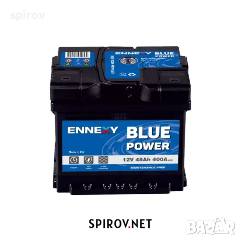 Акумулатор Ennexy Blue Asia JIS 12V 45Ah 380A /д+/