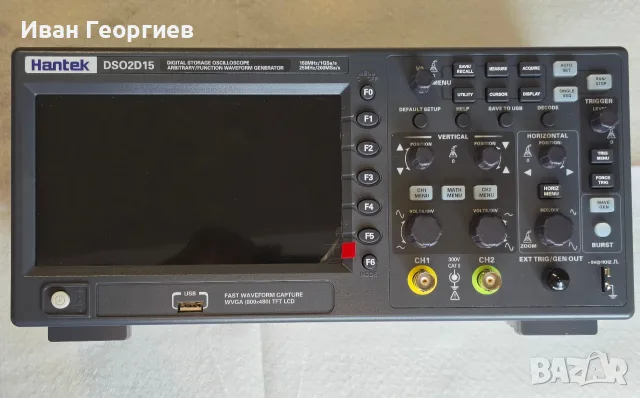 Осцилоскоп и генератор Hantek DSO2D15, снимка 4 - Други инструменти - 55801554