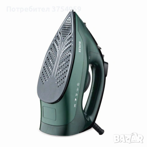Парна ютия Muhler SI-2520C, 2400W, керамична плоча, паров удар, против прокапване и котлен камък, снимка 6 - Ютии - 53179860