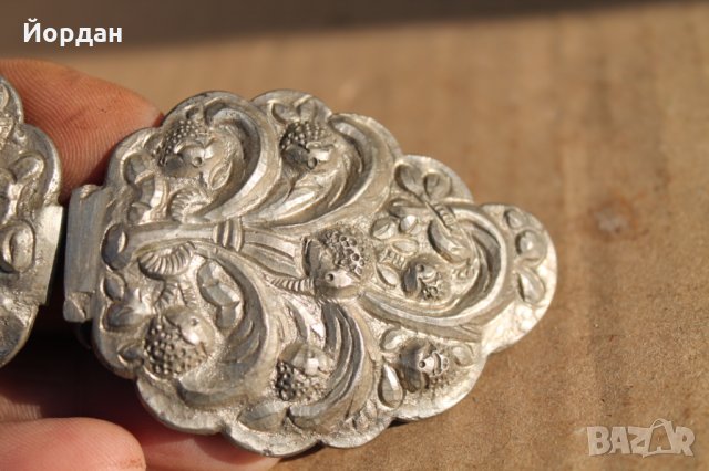 Възрожденски сребърни пафти , снимка 4 - Антикварни и старинни предмети - 34523341