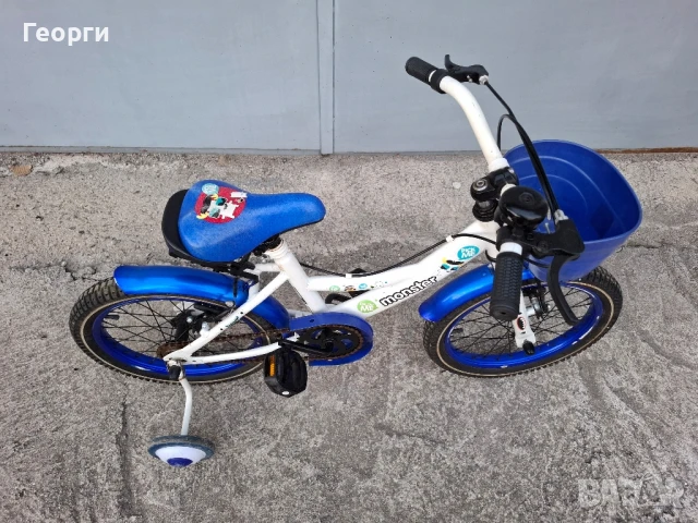 Детски велосипед Moni-16цола, снимка 2 - Велосипеди - 51278130