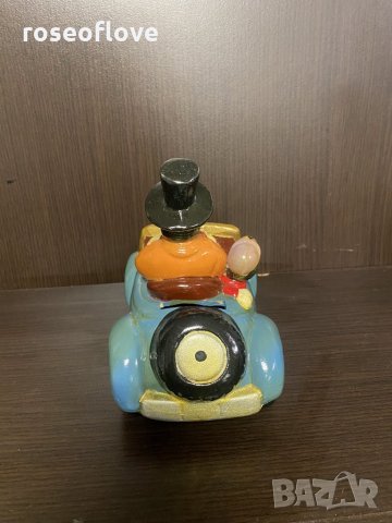 Стара керамична статуетка патици касичка внос от Франция, снимка 4 - Декорация за дома - 35669818