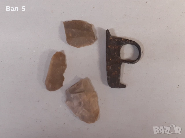 Стар автентичен рядък чакмак с кремъци , огниво, снимка 2 - Антикварни и старинни предмети - 53510864