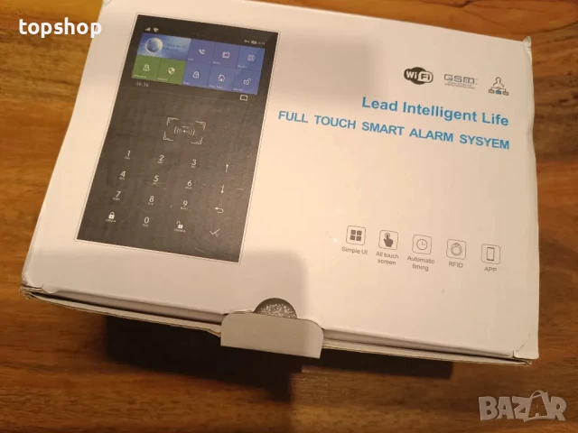 ЧИСТО НОВА WiFi алармена система от 14 части, 3G/4G GSM, поддръжка на Tuya и Smart Life APP, снимка 14 - Аналогови камери - 50494835