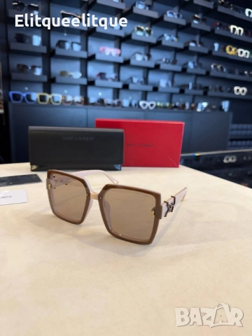 очила с черен обикновен калъф и Ув защита ysl saint laurent , снимка 8 - Слънчеви и диоптрични очила - 52259789