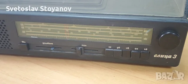 Радиограмофон „ЕЛИЦА 3“, снимка 2 - Радиокасетофони, транзистори - 56123642
