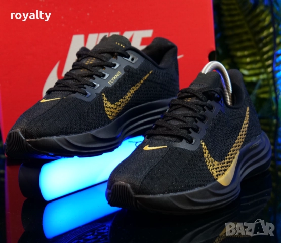 Мъжки маратонки NIKE ZOOMX Цвят Черно и Златисто, снимка 3 - Маратонки - 51635390