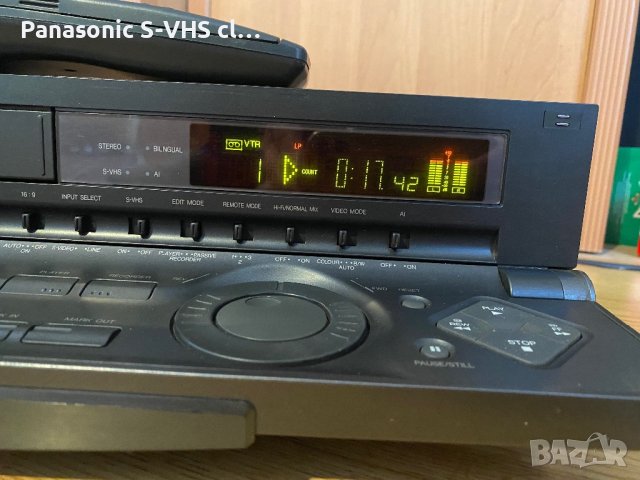 Panasonic NV-HS1000EGC recorder S-VHS , снимка 5 - Плейъри, домашно кино, прожектори - 44381501