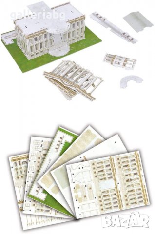 3D пъзел: The White House - Белият дом (3Д пъзели), снимка 2 - Игри и пъзели - 39318940