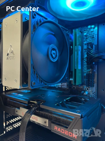 Геймърски компютър AMD Ryzen 7 8700F, RX 9060 XT 16GB, 16GB ram, снимка 4 - Геймърски - 53495425