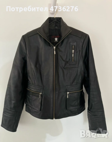 Дамско кожено яке естествена кожа AR TEMIZ – размер L