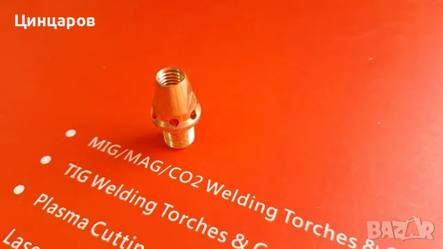 С Kemppi съвместимост 
Държач/дифузер токова контактна дюза , снимка 2 - Други машини и части - 49461751