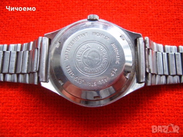 TRESSA QUALITY SYMBOL 25 Jautomatic Марков мъжки часовник, снимка 7 - Антикварни и старинни предмети - 53201447