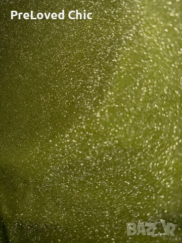 Зелен блестящ потник , снимка 3 - Потници - 52690195