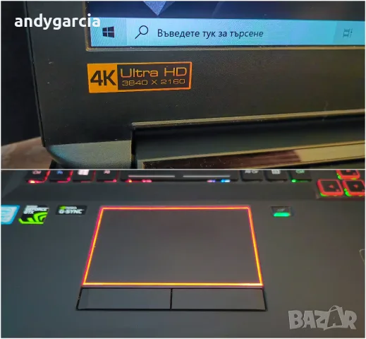 Acer Predator 17X/Core i7-7820HK/NVIDIA GeForce GTX 1080 8GB/16GB RAM/256GB SSD+1TB/17.3 UltraHD 4K, снимка 9 - Лаптопи за игри - 56084605