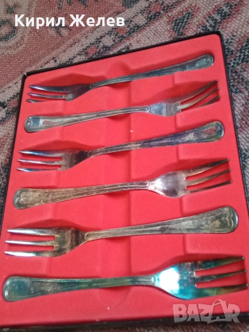 Комплект вилици 22648, снимка 2 - Антикварни и старинни предмети - 53389444