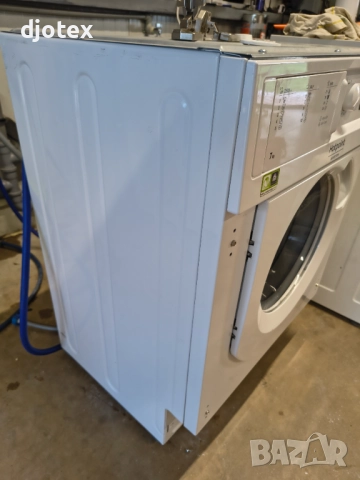 Пералня за вграждане Hotpoint използвана, снимка 4 - Перални - 52181343