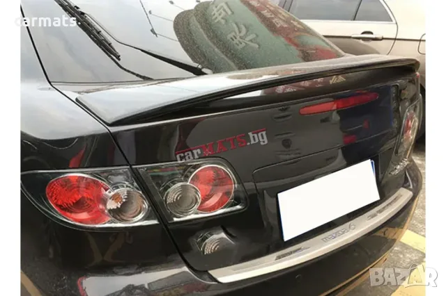 Спойлер за багажник за Mazda 6 (2002-2007) - черен гланц