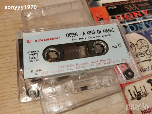 QUEEN-UNISON TAPE 0403261524E15R66, снимка 3 - Аудио касети - 53708267