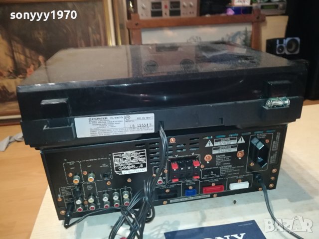 PIONEER+PIONEER ВНОС SWISS 1707231717LNV, снимка 15 - Ресийвъри, усилватели, смесителни пултове - 41577304