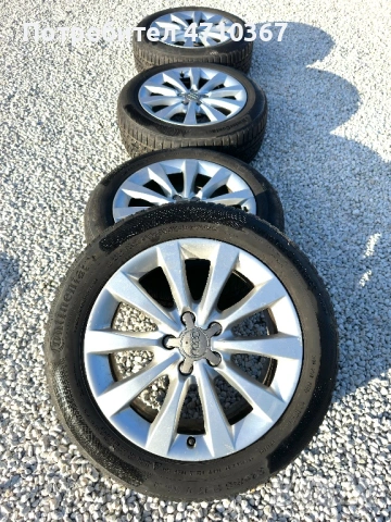 Оригинални Джанти 17 от AUDI A6,A7, 5x112, ET39, 8J