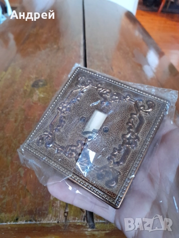 Стара капачка за електрически ключ #5, снимка 2 - Други ценни предмети - 52906433