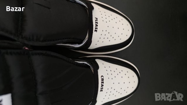 Nike Air Jordan 1 High No Photos Wear Me Crease Размер 43 Номер Мъжки Обувки Кецове Маратонки, снимка 5 - Кецове - 39385422