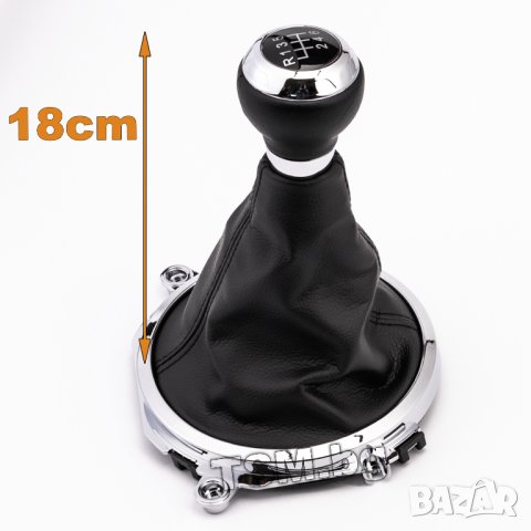 КОЖЕНА ТОПКА за СКОРОСТЕН ЛОСТ С МАНШОН И РАМКА за AUDI TT 8J АУДИ ТТ Coupe S-Line Quattro 2006-2014, снимка 3 - Аксесоари и консумативи - 41951267