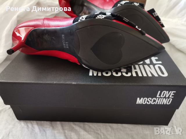 Дамски боти Love moschino , снимка 4 - Дамски боти - 36441964