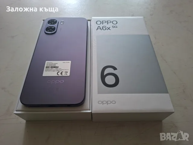 ЧИСТО НОВ ! Oppo A6x 5G - 4GB RAM / 128GB / 50MPx / 6100mAh, снимка 3 - Други - 56179223