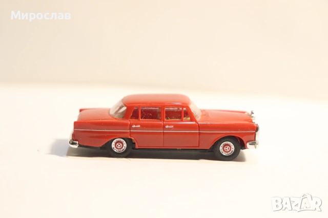 BUSCH H0 1/87 MERCEDES BENZ МОДЕЛ КОЛИЧКА, снимка 4 - Колекции - 53009793
