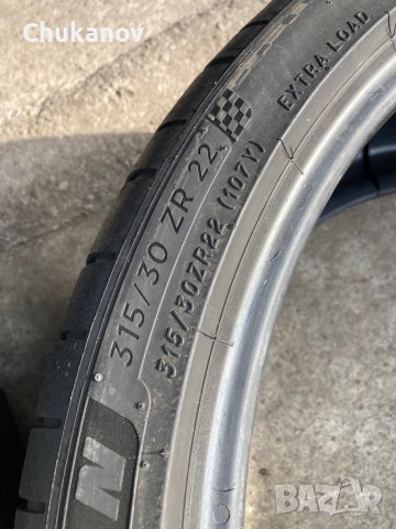 315/30/22 Michelin , снимка 3 - Гуми и джанти - 40369345
