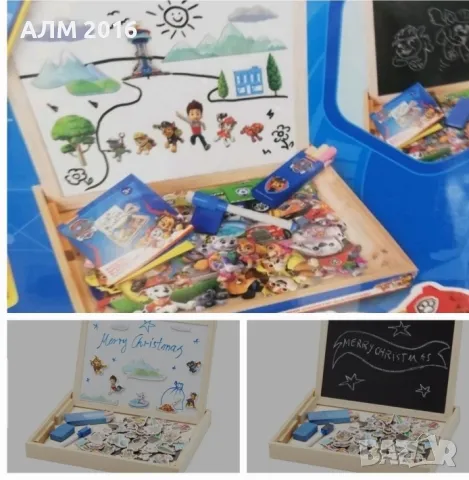 Магнитна / тебеширена дъска Пес Патрул , Paw Patrol