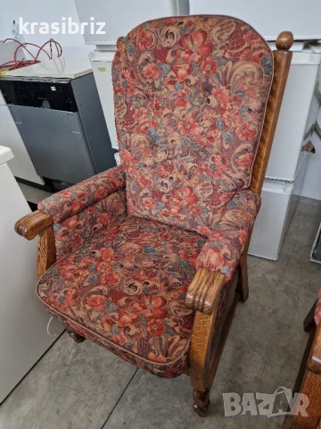 К-т Масивен Диван -2-ка и 2 бр.Фотьойли-внос от Германия!, снимка 6 - Дивани и мека мебел - 50629918