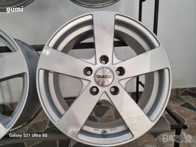 4бр 16ски джанти DEZENT за MERCEDES, AUDI, VW 5х112мм A161155 , снимка 4 - Гуми и джанти - 52735939