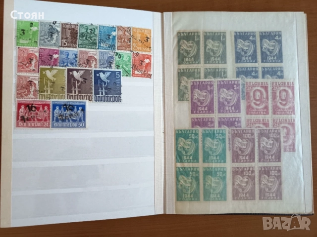 Класьор с пощенски марки Германия, снимка 5 - Филателия - 48207160