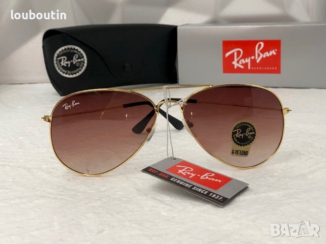 Ray-Ban RB3025 RB3026 висок клас унисекс слънчеви очила Рей-Бан дамски мъжки, снимка 3 - Слънчеви и диоптрични очила - 41769009