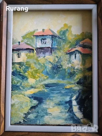Авторска Маслена живопис,, Мечтание", снимка 8 - Картини - 56211867