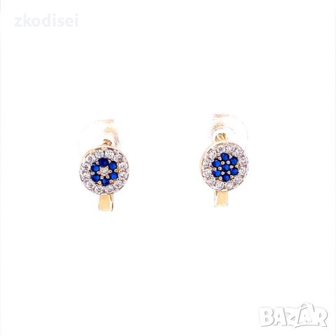 Златни обеци 1,89гр. 14кр. проба:585 модел:16976-6