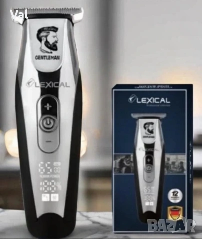 Професионална машинка за подстригване за коса и брада Lexical LHC-5631, 5W, 1000mAh, LSD Дисплей,, снимка 4 - Машинки за подстригване - 53761246