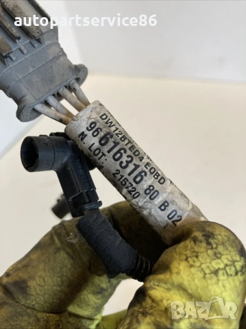 Жица за подгревна свещ за Peugeot 4007 2.2 HDI (2009) 9661631680, снимка 2 - Части - 53648833