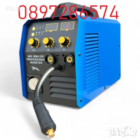 ПРОМОЦИЯ - PROFESIONAL MAX 250 Телоподаващо + Електрожен 250А, снимка 4 - Други машини и части - 48150306