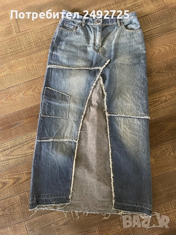 Пола дънкова дълга къса различни