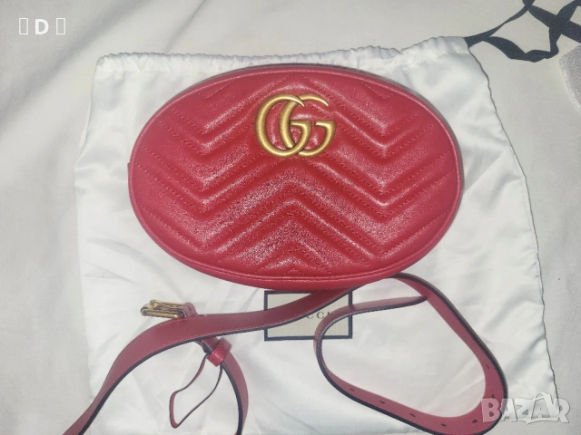 GUCCI Marmont оригинална НОВА чанта за кръст, снимка 9 - Чанти - 53517881